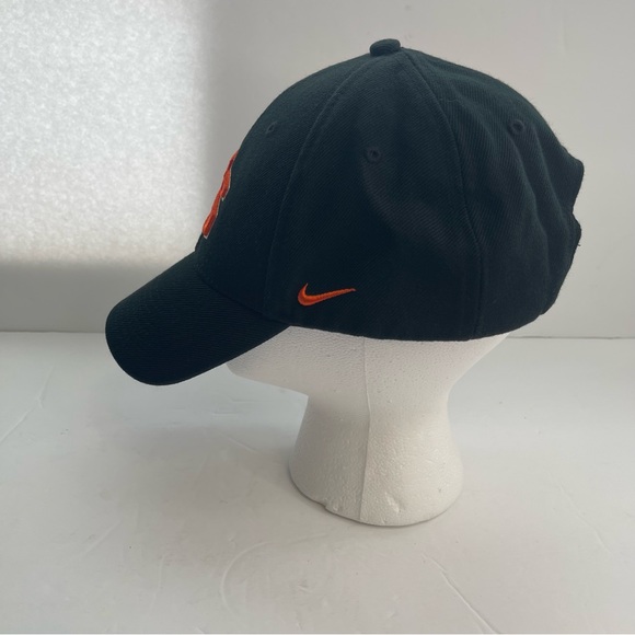Oregon State Beavers OS Hat Nike Black Orange Hook and Loop Adjustable Back - Picture 8 of 12